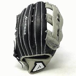ball Glove by Akadema is 12.75 inch pattern H-web open back and has a deep pocket. The glove has