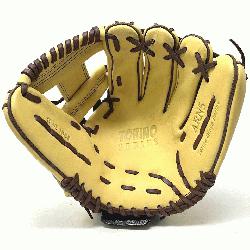 ARN5 baseball glove from Akadema is a 11.5 inch pattern I-web open back and medium pocket.