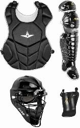 Gear-up with the youth League Series baseball catchers package from All-Star Sp