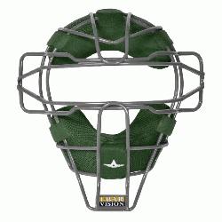 Classic Traditional Face Mask w/ Luc Pads SKU FM25LUC-DARKGREEN is a classic old-school style fa