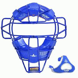  Lightweight Ultra Cool Tradional Mask Delta Flex Harness Black Royal  All Star Catchers Mask...