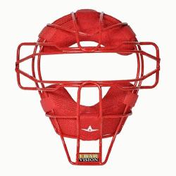 tweight Ultra Cool Tradional Mask Delta Flex Harness Black Scarlet  All Star Catchers Mask... Paten