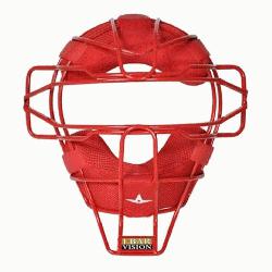 Classic Traditional Face Mask w/ Luc Pads SKU FM25LUC-SCARLET is a classic old-