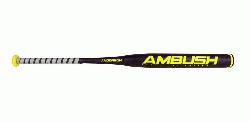  2017 Ambush Slow Pitch two piece composite bat is made to give hitters