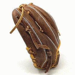 Classic 11.25 inch baseball glove for second base playing catch or training. The chestnut oiled Am