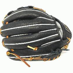 ic pitcher or utility 12 inch baseball glove is made with black stiff American Kip leathe