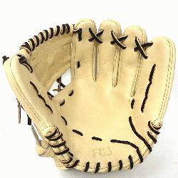 s classic 11.5 inch baseball glove is made with blonde stiff American Kip leath