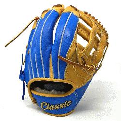 s classic 12.75 inch outfield baseball glove is made with tan stiff A