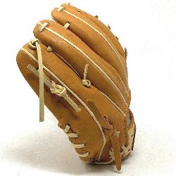 ssic 11.5 inch baseball glove is made with tan stiff Am
