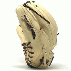  classic 11.75 inch baseball glove is made with blonde stiff Americ