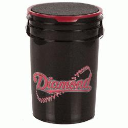 >Diamond Bucket with 30 DOL-A Offical League Baseballs Shipped. Leather cover. Cushion