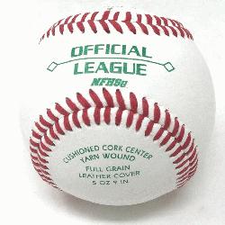 with 30 DOL-A Offical League Baseballs Shipped. Leather cover. Cushioned cork cen