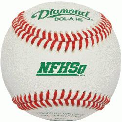 e=font-size large;>The Diamond DOL-A-HS baseballs are designed for i
