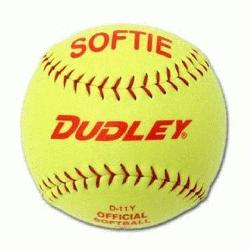 1 Softie slow pitch practice softball is compos