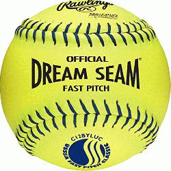 12 Inch Fastpitch USSSA Softballs 1 dozen  Leather cover is highly 