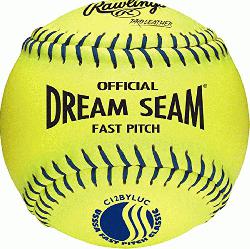 udley WT 12 Inch Fastpitch USSSA Softballs 1 dozen  Leather cov