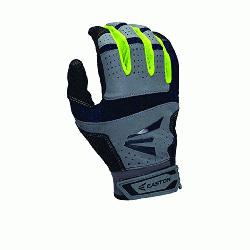 n HS9 Neon Batting Gloves Adult 1 Pair Grey-Red XL  Textured Sh