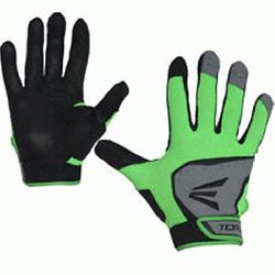  HS7 Adult Batting Gloves 1 Pair TealGreen