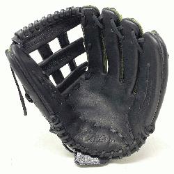  12.75 Inch Batch Zero Baseball Glove. The palm is crafted entirely from kip leather while the 
