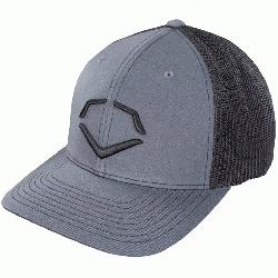 yester42% Cotton2% SPANDEX   Imported   Flex-fit trucker hat   Embroidered logo on front 