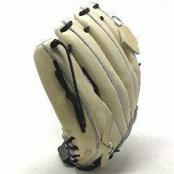 works baseball glove made from GOTO leather of Japan. GOTO leather company from city of Tatsuno 