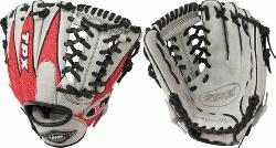 le Slugger 11.5 HD9 Hybrid Defense Red/Grey Baseball Glove