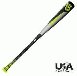 ew Omaha 518 -10 2 5/8 USA Baseball bat from Louisville Slugger is des