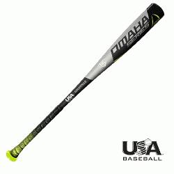  -10 2 5/8 USA Baseball bat from Louisville Slugger is designed to help pla