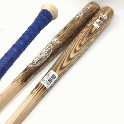 eball bats by Louisville Slugger. MLB Authentic Cut Ash Wood. 34 inch. Lizard Skin Grip. Poweri