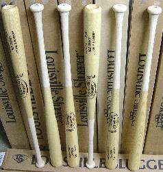  MLB Select Ash Wood Baseball Bat. P72 Turning Model. Flame Tempered Finish. Natural Color.