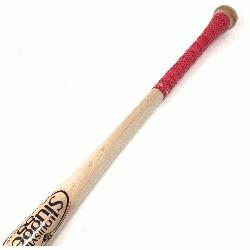  Balanced Swing Weight Maple Wood Bat High Gloss Natural Finish Bone Rubbed Cupped End - Ye