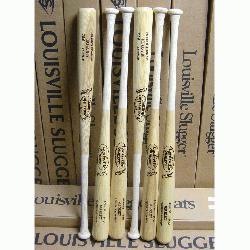 ouisville Slugger 6 pack of professional wood baseball bats