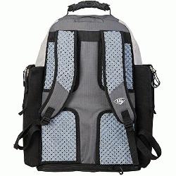 ville Slugger Series 9 Stick Pack Back Pack EBS914-SP  Inverted cargo hatch. Embroidered 