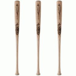 sville Slugger WBPS14-10CUF 3 Pack Wood Baseball Bats Pro Sto