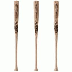 lugger WBPS14-10CUF 3 Pack Wood Baseball Bats Pro Stock 34-inch  The Louisville Slugger