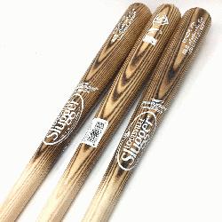 ch wood baseball bats by Louisville Slugger. MLB Authentic Cut Ash Wood. 33 inch. Black 