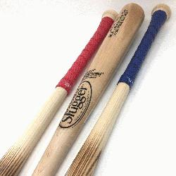 3 inch wood baseball bats by Louisville Slugger. MLB Authentic Cut 