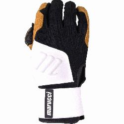 rucci durable Blacksmith Batting Gloves for tough training.  -Goatskin 