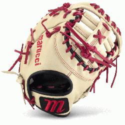 12.75 DOUBLE BAR SINGLE POST First Base Mitt The M Type fit system is a game-c