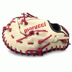  12.75 DOUBLE BAR SINGLE POST First Base Mitt The M Type fit system is
