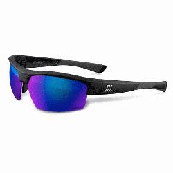 ucci Sports - MV463 Matte Black/Red-Violet With Red Mirror MS