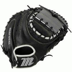 arucciA Oxbow Series 33.5 Inch Catchers Mitt features a full-grain cowhide leather shell for durabi