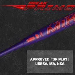 imo Maxload USSSA Slowpitch Softall Bat  The Miken Freak Primo