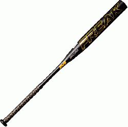 The Miken Freak Gold USSSA Slowpitch Softball Bat is 