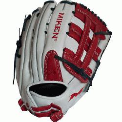  13 slow pitch softball glove features soft full-grain leather which 