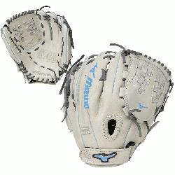 e MVP Prime SE fastpitch softball series gloves feature a Center Pocket Designe