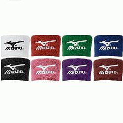 izuno Wristbands 370107 2 Inch Wristbands Cardinal  80% Cotton  10% Nylon  10% Elastic So