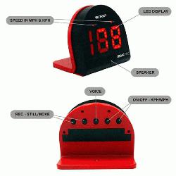 rove your pitching and swinging speeds with this Net Playz Personal Sports Radar which feature