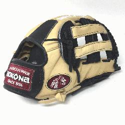 lt Glove made of American Bison and Supersoft Steerhide leathe