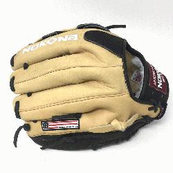  Glove made of American Bison and Supersoft Steerhide leather combined in